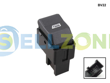 Διακόπτης παραθύρου για VW Seat Polo Ibiza - BV22